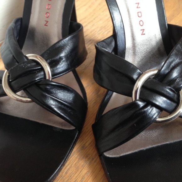 Sandals by SASHA London Made in SPAIN Size 8.5, Color: Black - Picture 9 of 9